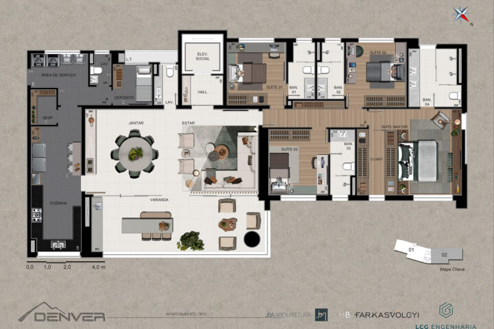 Residencial Denver - Vale do Sereno - LCG Engenharia